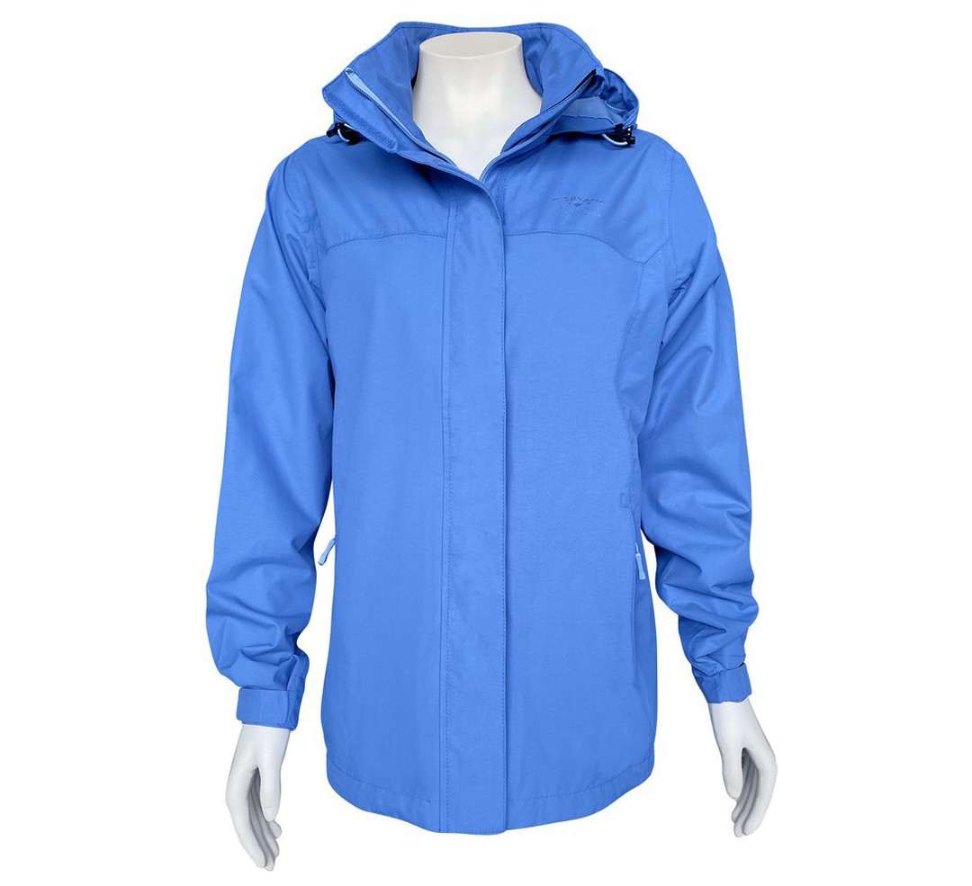 Sea to Sky Activewear Womens Rain Jacket Blue image 0